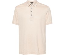 linen polo shirt