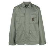 Hemdjacke mit Logo-Patch