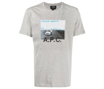 A.P.C. Lucien T-Shirt mit Foto-Print