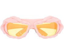 Sonnenbrille mit rundem Gestell