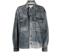 Langärmeliges Jeanshemd