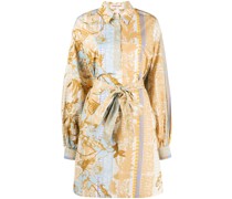 Kleid mit abstraktem Print