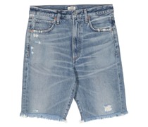 Ausgefranste Natalia Jeans-Shorts