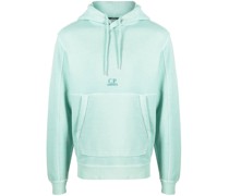 Hoodie mit Logo-Stickerei