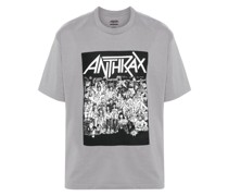 x Anthrax T-Shirt mit grafischem Print