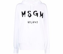 Hoodie mit Logo-Print