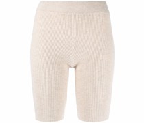Gerippte Shorts