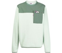 Sweatshirt in Colour-Block-Optik