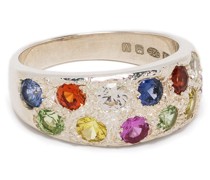 Mini Riviera Ring mit Saphir
