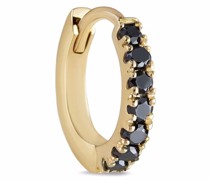9kt Gelbgoldcreole mit Diamanten