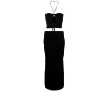 Kleid aus Jersey mit Cut-Outs