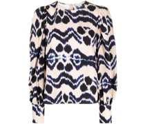 Liliana Bluse mit abstraktem Print