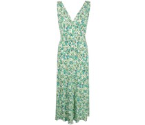 Midikleid mit Blumen-Print