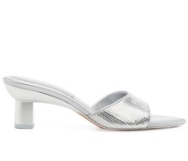 Metallische Verona Mules 60mm