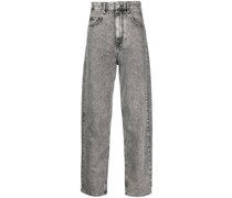 Ausgeblichene Larson Tapered-Jeans