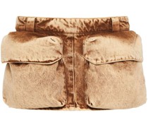 Minirock mit aufgesetzten Taschen