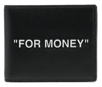 Portemonnaie mit "For Money"-Print