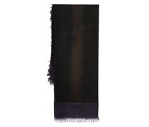 Gestrickter Schal mit Fransen