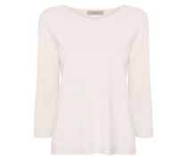 V-neck compact-knit Pullover