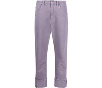 Jeans mit Umschlag