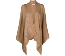 Cardigan mit Spitzendetail