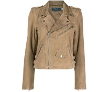 Asymmetrische Bikerjacke