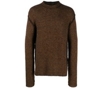 Gerippter Pullover