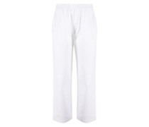 Gerade Flanellhose