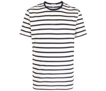 Gestreiftes T-Shirt mit rundem Ausschnitt