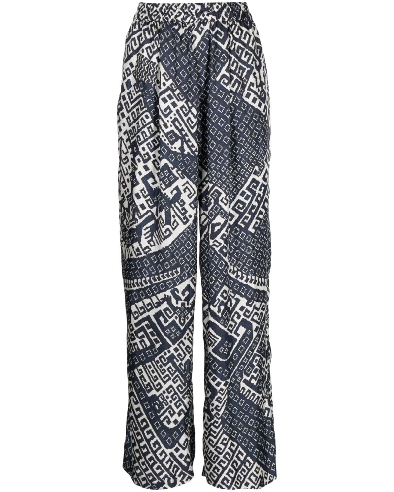 Biyan Damen Gerade Hose mit grafischem Print Biyan Damen Gerade Hose mit grafischem Print