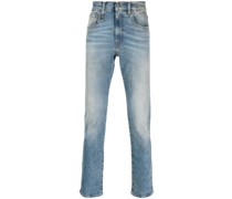 Slim-Fit-Jeans mit Stone-Wash-Effekt