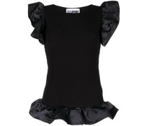 Geripptes Top