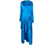 Drapiertes Wickelkleid