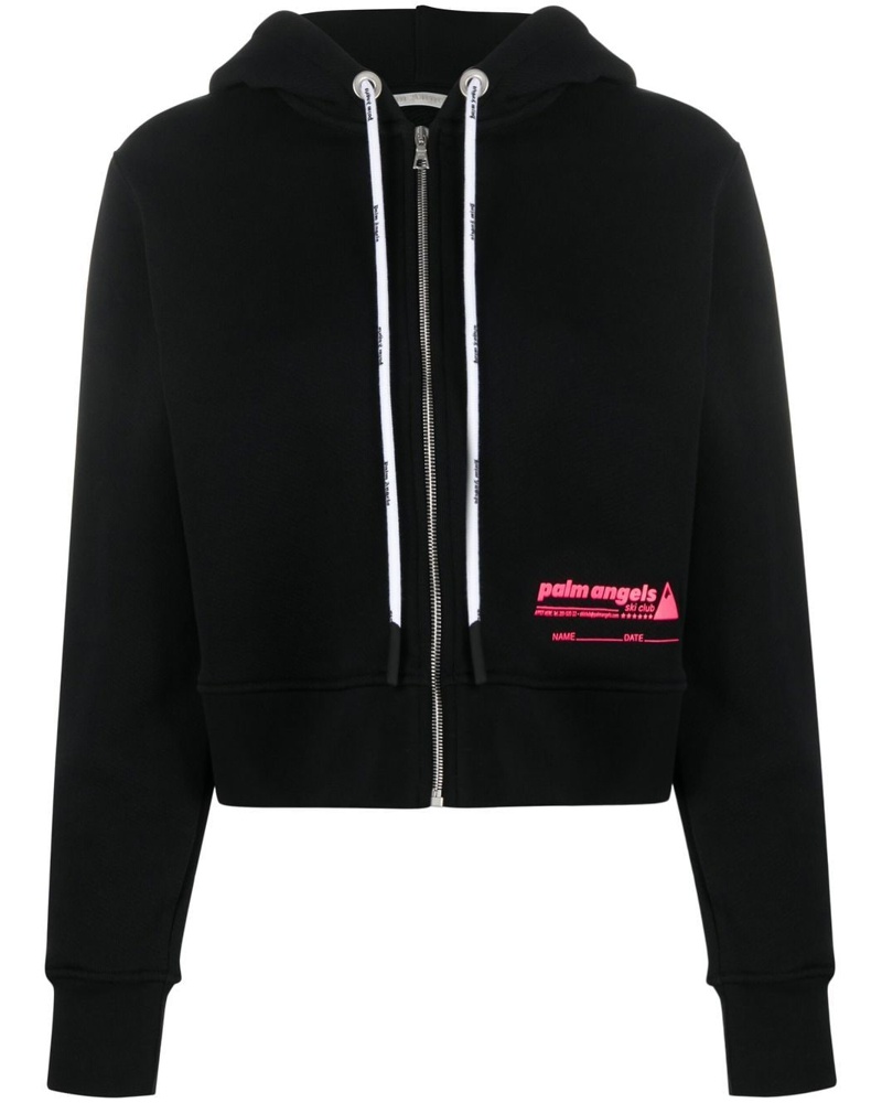 Palm Angels Damen Ski Club Kapuzenjacke
