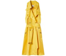 Kleid aus Satin im Trench-Look