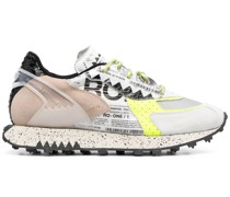 Sneakers mit grafischem Print