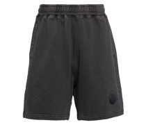 A BATHING APE® embroidered-logo cotton shorts