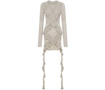 Minikleid aus Pointelle-Strick