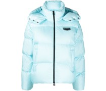 Daunenjacke mit Kapuze