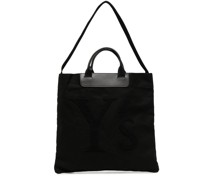 Handtasche mit Logo-Prägung