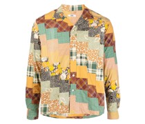 Hemd im Patchwork-Look