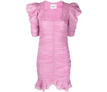 Minikleid mit Raffungen