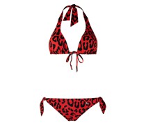 Bikini mit Leoparden-Print