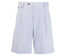 Shorts mit Nadelstreifen