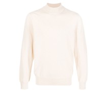Kaschmirpullover mit Stehkragen