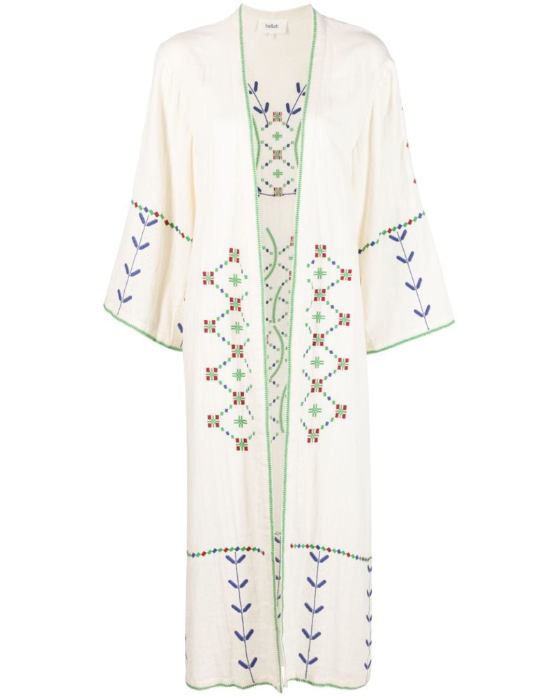 ba&sh Damen Bestickter Mantel