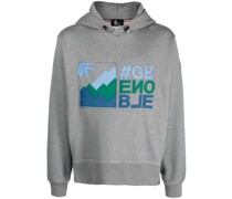 Hoodie mit Logo-Print