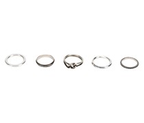 Set aus fünf Ringen