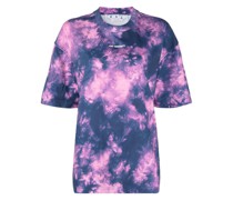 T-Shirt mit Batikmuster