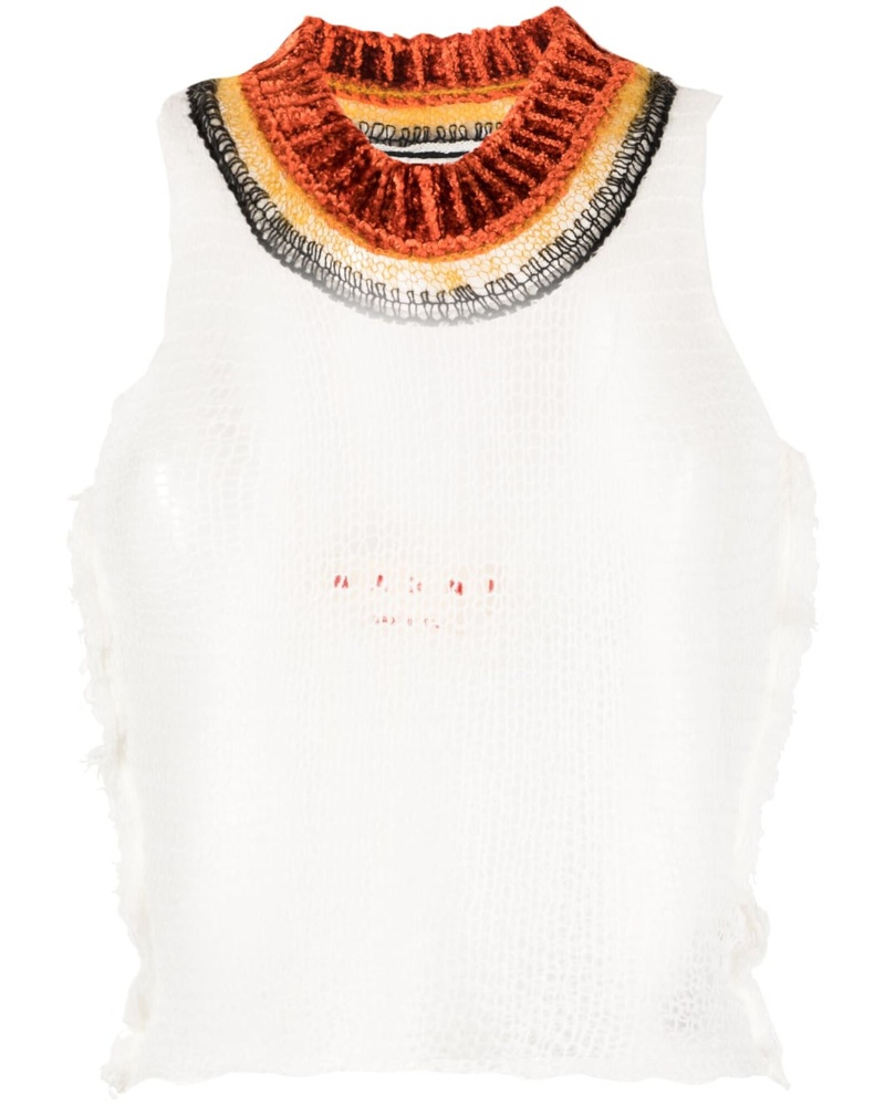 Marni Damen Strickoberteil mit Cut-Out